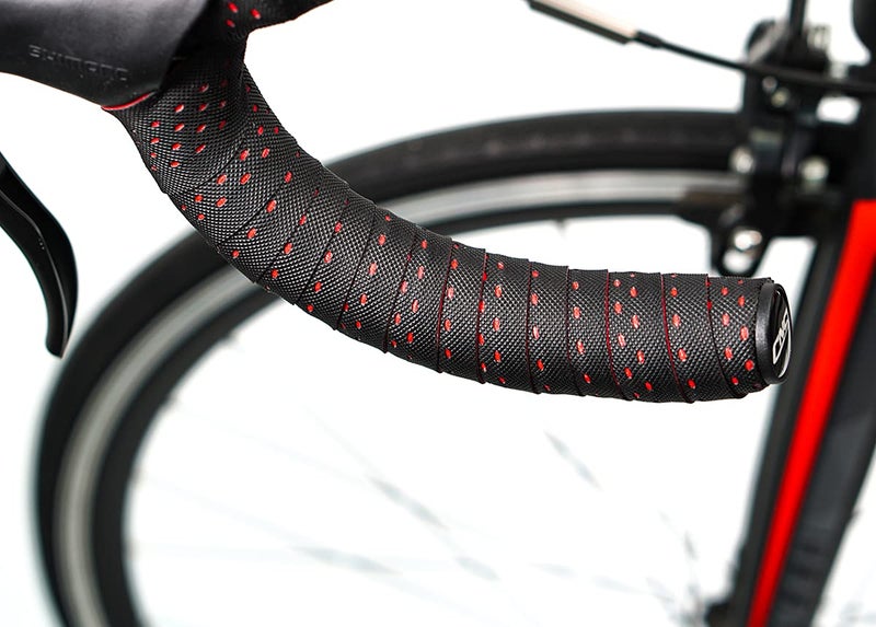 CNC شريط مقود الدراجة CNC، أشرطة مقود الدراجة الهوائية، 2 قطعة أغطية مقود للدراجات الجبلية، أحمر/أزرق/أخضر/أحمر/أبيض/أصفر/وردي (أحمر) - Image 3